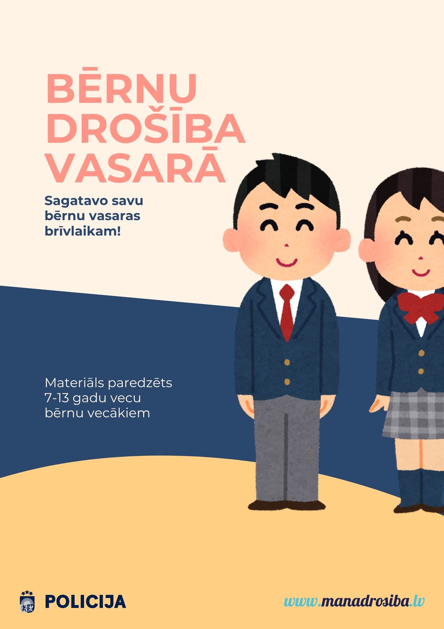 Bērnu drošība vasarā