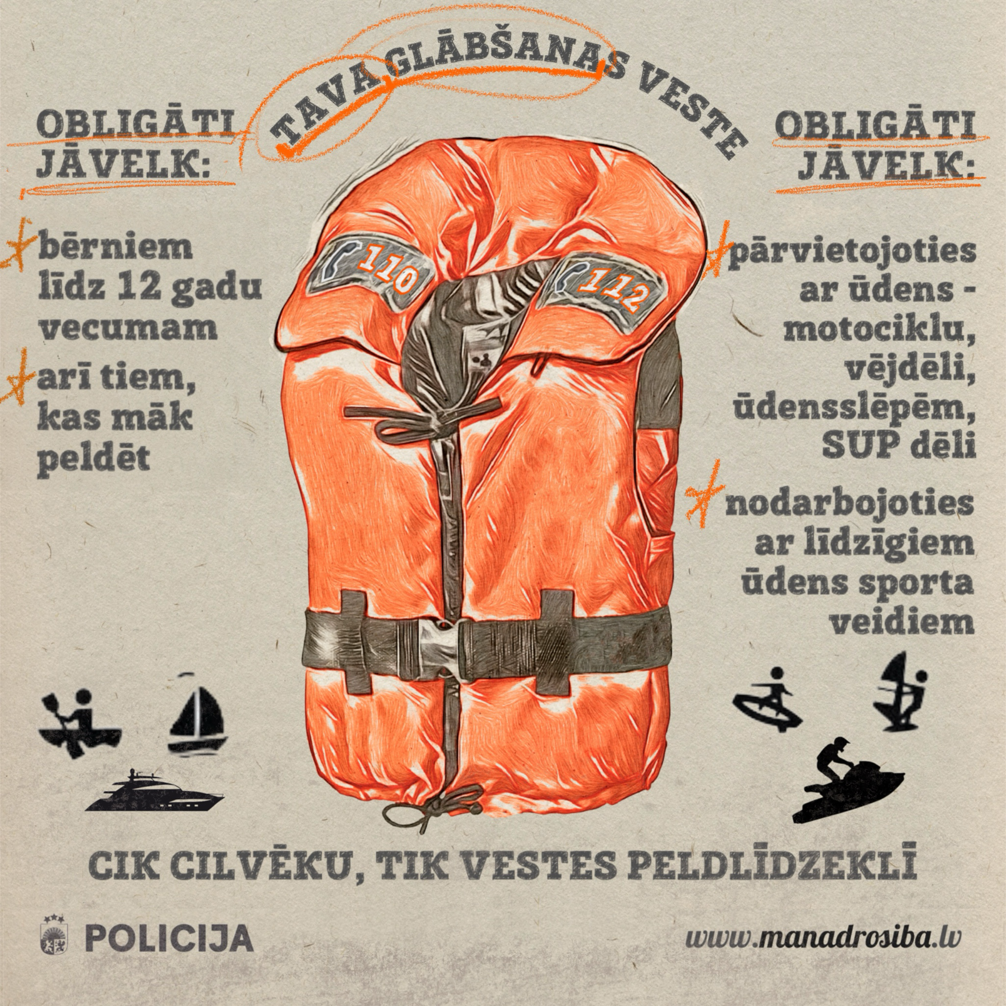 TAVA GLĀBŠANAs veste!