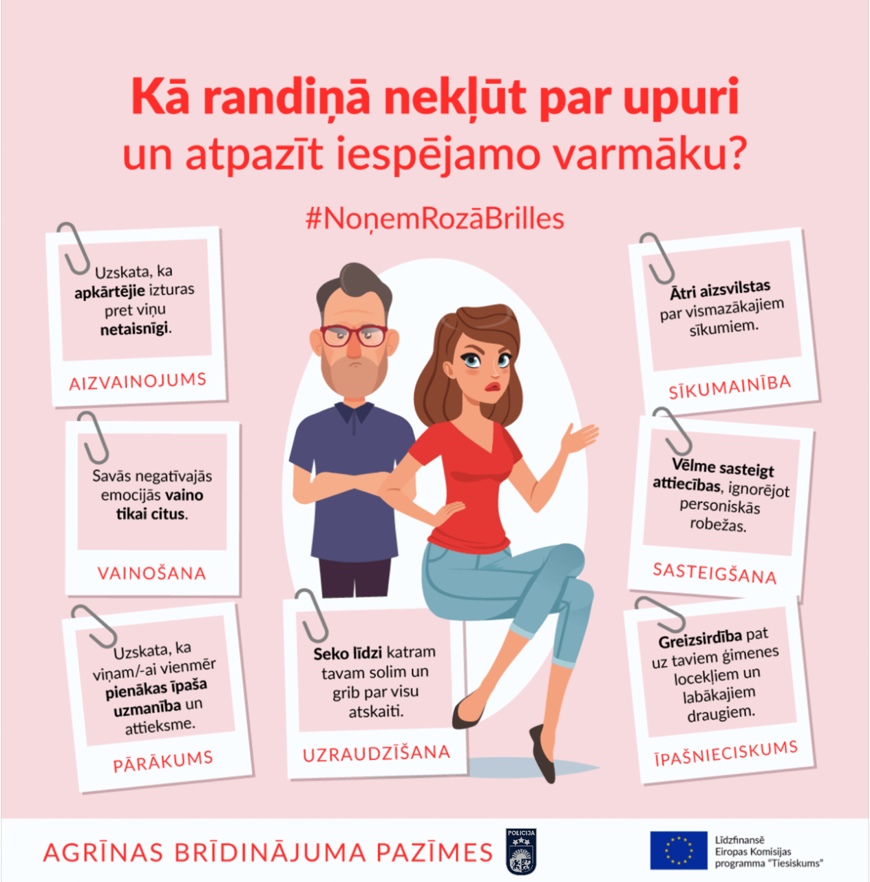 Noņem rozā brilles
